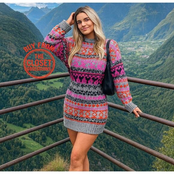 ZARA BLOGGER FAVE!!! Oversized Sweater NWT - Picture 1 of 16